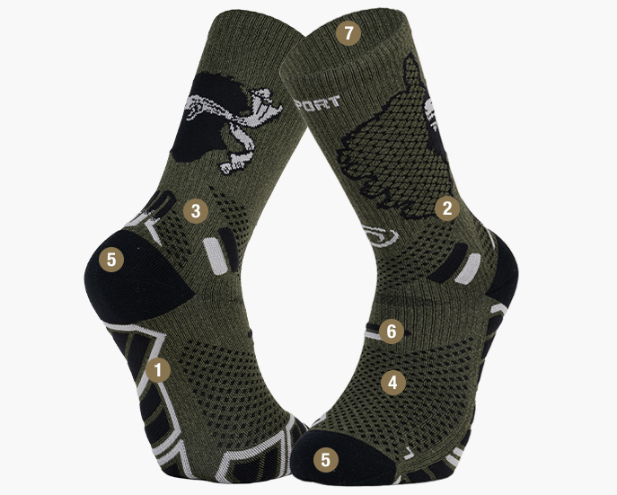 Trail Ultra High Socks Occitania